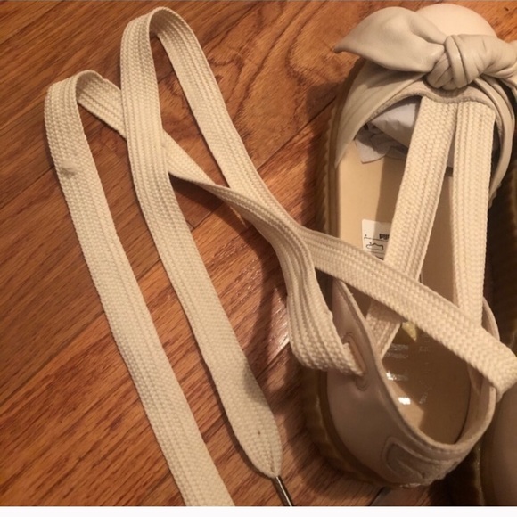 SOLD Fenty Puma Bow Creeper Light Pink platform - Picture 5 of 7